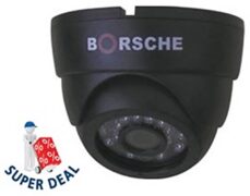 CAMERA AHD DOME 1/4"CMOS 1.3MP/720P 3.6mm 24IR 2008AHD BOR