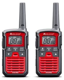 Midland XT 10 PRO Ασύρματος Πομποδέκτης PMR446 με 16 Κανάλια και Εμβέλεια 4km (Σετ 2 Τεμαχίων)