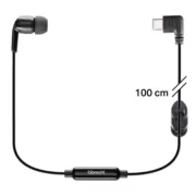 Albrecht Μικροφωνοακουστικό Earbud με Βύσμα USB-C και PTT 1