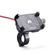 Midland MH PRO USB Βάση Στήριξης Κινητού με Φορτιστή USB για Μηχανές Ποδήλατα
