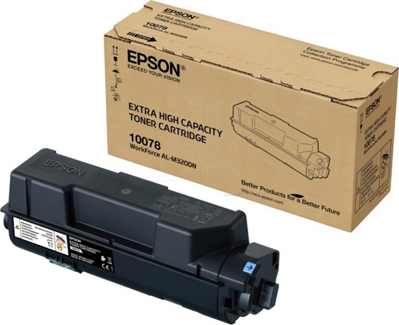 Epson C13S110078 Γνήσιο Toner Laser Εκτυπωτή Μαύρο High Capacity Extra High