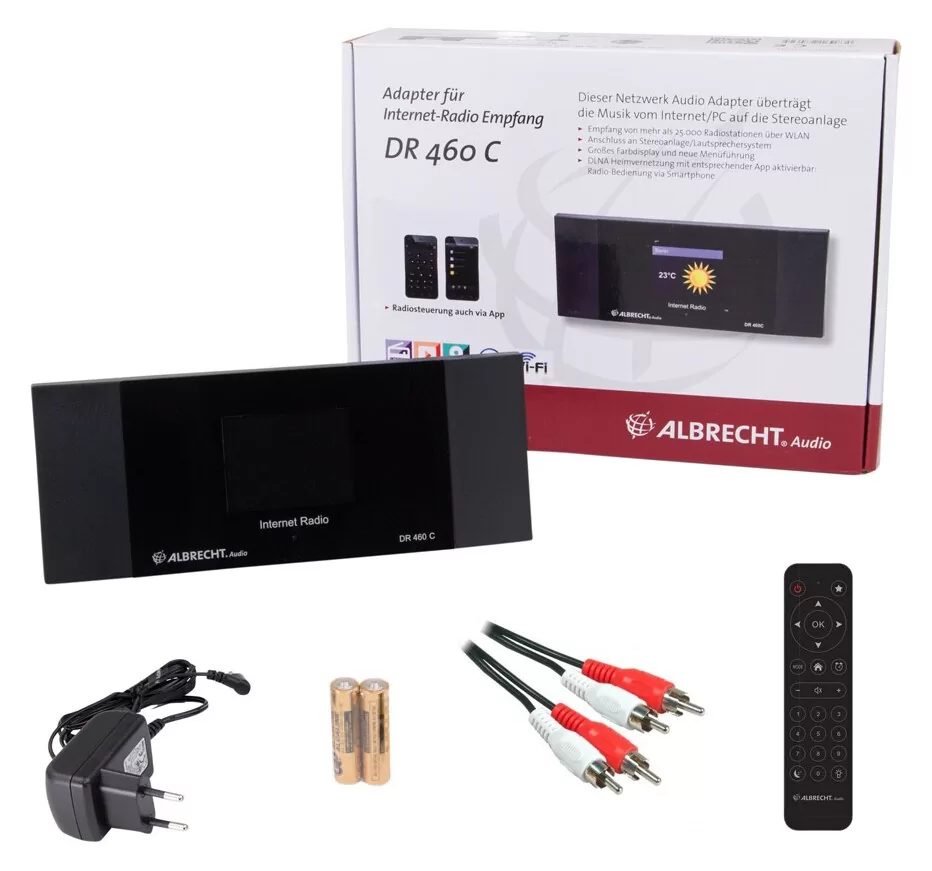 Albrecht DR 460 C Ραδιόφωνο DAB/FM/internet Επιτραπέζιο με Έγχρωμη Οθόνη 2.4” 6 Albrecht DR 460 C Ραδιόφωνο DAB/FM/internet Επιτραπέζιο με Έγχρωμη Οθόνη 2.4” - Image 4