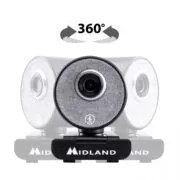 Midland FOLLOW U Webcam Full HD 1080P USB με Μικρόφωνο 2