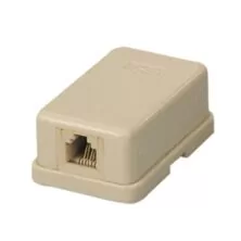 TA-1018K Τηλεφωνική Πρίζα Αυτοκόλλητη Κρεμ