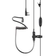 Midland MA31LK DOUBLE PTT Μικροφωνοακουστικό Airtube με Βύσμα 2 pin Kenwood και Double PTT
