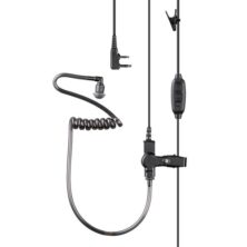 Midland MA31LK DOUBLE PTT Μικροφωνοακουστικό Airtube με Βύσμα 2 pin Kenwood και Double PTT