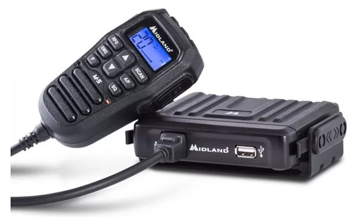 Midland M-5 Πομποδέκτης CB Οχήματος Πολλαπλών Ζωνών 12v με 40 Κανάλια AM και FM και USB Θύρα 1 Midland M-5 Πομποδέκτης CB Οχήματος Πολλαπλών Ζωνών 12v με 40 Κανάλια AM και FM και USB Θύρα