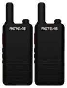 Retevis RT622P Ασύρματος Πομποδέκτης PMR446 0.5W, 16 Κανάλια, Εμβέλεια 2.3km, USB Type-C (Σετ 2 Τεμαχίων) 1