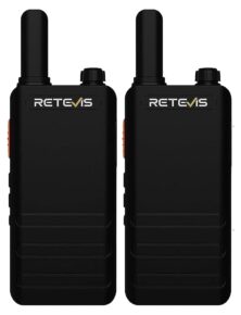 Retevis RT622P Ασύρματος Πομποδέκτης PMR446 0.5W, 16 Κανάλια, Εμβέλεια 2.3km, USB Type-C (Σετ 2 Τεμαχίων)