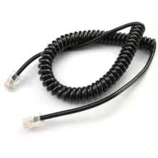 ICOM Σπιράλ RJ45 8 pin Ανταλλακτικό Καλώδιο Μικροφώνου