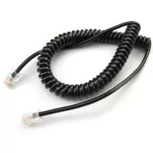 ICOM Σπιράλ RJ45 8 pin Ανταλλακτικό Καλώδιο Μικροφώνου