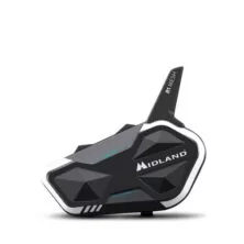 Midland BT R1 MESH ΜΟΝΟ Ενδοεπικοινωνία Μηχανής Bluetooth για έως 6 Άτομα με Εμβέλεια 2km Αδιάβροχη