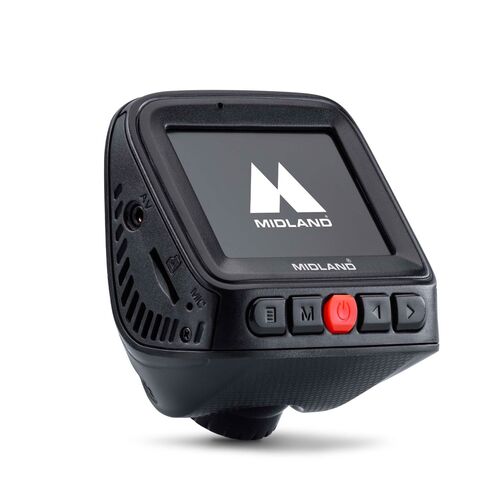 Midland STREET GUARDIAN DUAL Dash Camera Αυτοκινήτου Full HD 1080P με GPS και Διπλή Κάμερα