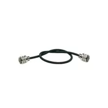 Midland R 45/58 P Τερματισμένο Καλώδιο RF Ομοαξονικό 50 Ohm με Βύσματα Pl Αρσενικά και Μήκος 0.45m