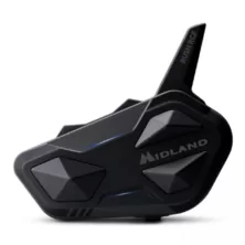 Midland BT Rush RCF ΜΟΝΟ Ενδοεπικοινωνία Μηχανής Bluetooth για έως 10 Άτομα με Εμβέλεια 3.5km