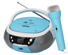 Daewoo DBU 59 Συσκευή Αναπαραγωγής Cd/MP3 με Ραδιόφωνο FM Λειτουργία Καραόκε Ενσύρματο Μικρόφωνο και USB 1