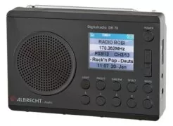 Albrecht DR 70 Ραδιόφωνο FM/DAB Φορητό με Έξοδο Ακουστικών 3.5mm 1 Albrecht DR 70 Ραδιόφωνο FM/DAB Φορητό με Έξοδο Ακουστικών 3.5mm