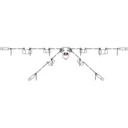 D-original DX W 1080 Δίπολη Κεραία Βάσεως HF με Βύσμα SO-239 3