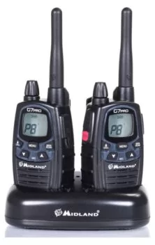 Midland G7 PRO Ασύρματος Πομποδέκτης PMR446/LPD με 16+69 Κανάλια με Εμβέλεια 12km