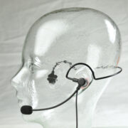 Albrecht HS 02T Κεφαλόφωνο Headset για Πομποδέκτες με Βύσμα 1 pin 2.5mm με VOX