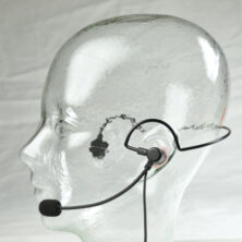 Albrecht HS 02T Κεφαλόφωνο Headset για Πομποδέκτες με Βύσμα 1 pin 2.5mm με VOX