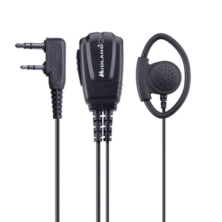 Midland MA 24LK Μικροφωνοακουστικό D-earset με Βύσμα 2 pin Kenwood και PTT