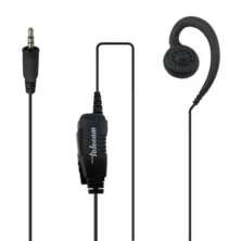 Telecom MAF CR PKT23 Μικροφωνοακουστικό C-earset με Βύσμα 1 pin 2.5mm Kenwood και PTT
