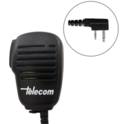 Telecom JD 3601 IL Αδιάβροχο Μικρομεγάφωνο με Βύσμα 2 pin ICOM και PTT IP54 χωρίς VOX