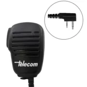 Telecom JD 3601 IL Αδιάβροχο Μικρομεγάφωνο με Βύσμα 2 pin ICOM και PTT IP54 χωρίς VOX 1