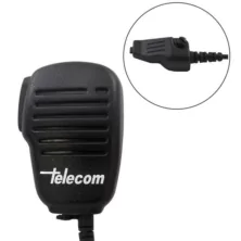 Telecom JD 36 TK3140 Αδιάβροχο Μικρομεγάφωνο με Βύσμα Kenwood και PTT IP54 χωρίς VOX