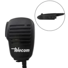 Telecom MC 320 Αδιάβροχο Μικρομεγάφωνο με Βύσμα 2 pin Motorola και PTT IP54 χωρίς VOX