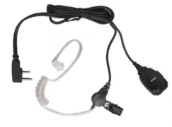 Telecom JD MAT ICF30 Μικροφωνοακουστικό Airtube με Βύσμα ICOM και PTT 2