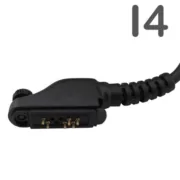 Telecom JD MAT ICF30 Μικροφωνοακουστικό Airtube με Βύσμα ICOM και PTT 5