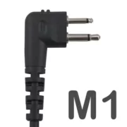 Telecom MAF CR M Μικροφωνοακουστικό C-earset με Βύσμα 2 pin Motorola και PTT 5