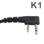 Telecom MAF CR K Μικροφωνοακουστικό C-earset με Βύσμα 2 pin Kenwood και PTT 5