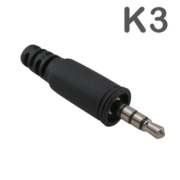 Telecom MAF CR PKT23 Μικροφωνοακουστικό C-earset με Βύσμα 1 pin 2.5mm Kenwood και PTT 5