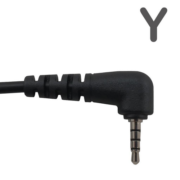 Telecom JD 2304 Μικροφωνοακουστικό C-earset με Βύσμα 1 pin 3.5mm Yaesu και PTT 6