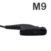 Telecom JD MAT DMR Μικροφωνοακουστικό Airtube με Βύσμα M1 και PTT 6