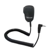 Telecom JD 360TEKMAX Αδιάβροχο Μικρομεγάφωνο με Βύσμα 1 pin 3.5mm και PTT IP54 και χωρίς VOX