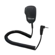 Telecom JD 360TEKMAX Αδιάβροχο Μικρομεγάφωνο με Βύσμα 1 pin 3.5mm και PTT IP54 και χωρίς VOX