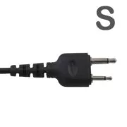 Telecom JD MAT S Μικροφωνοακουστικό Airtube με Βύσμα 2 pin Kenwood και PTT 4