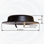 Sirio LPA 420 Πανκατευθυντική Κεραία Βάσεως UHF 420-470mhz 2dBi με Βύσμα BNC Αρσενικό 2