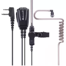 Midland MA 31L SECURE Μικροφωνοακουστικό Airtube με Βύσμα 2 pin Midland και PTT