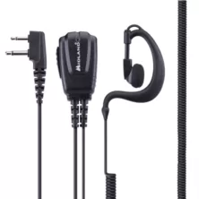 Midland MA 21-SECURE TX Μικροφωνοακουστικό C-earset με Βύσμα 2 pin Midland και PTT