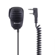 Midland MA 22 LK PRO Μικρομεγάφωνο με Βύσμα 2 pin Kenwood και PTT με Σπιράλ Καλώδιο χωρίς VOX