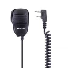Midland MA 22 LK PRO Μικρομεγάφωνο με Βύσμα 2 pin Kenwood και PTT με Σπιράλ Καλώδιο χωρίς VOX