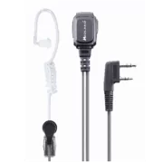 Midland MA 31LK PRO Μικροφωνοακουστικό Airtube με Βύσμα 2 pin Kenwood και PTT 1