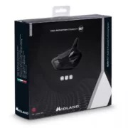 Midland BT Rush RCF ΜΟΝΟ Ενδοεπικοινωνία Μηχανής Bluetooth για έως 10 Άτομα με Εμβέλεια 3.5km 3