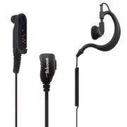 Telecom SARI HYT PD1 Μικροφωνοακουστικό C-earset με Βύσμα HYTERA και PTT 1
