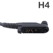Telecom SARI HYT PD1 Μικροφωνοακουστικό C-earset με Βύσμα HYTERA και PTT 4
